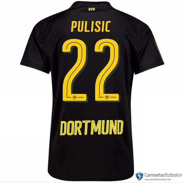 Camiseta Borussia Dortmund Segunda equipo Pulisic 2017-18